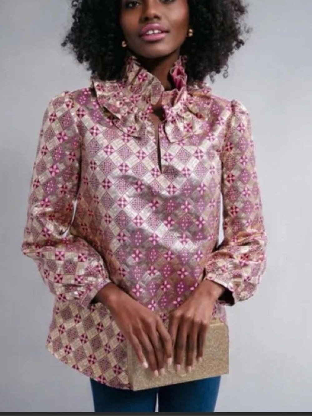 Tuckernuck Champagne Dreams Bouvier Blouse